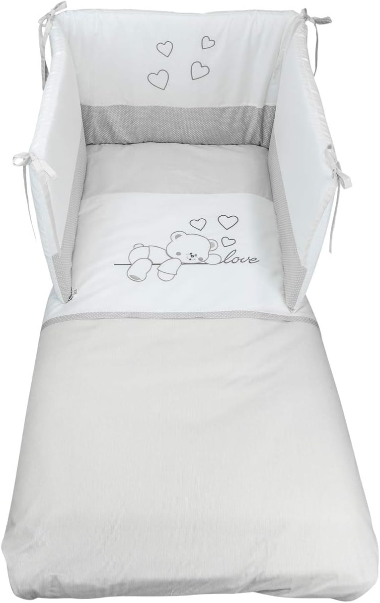 piumino in cotone per culla