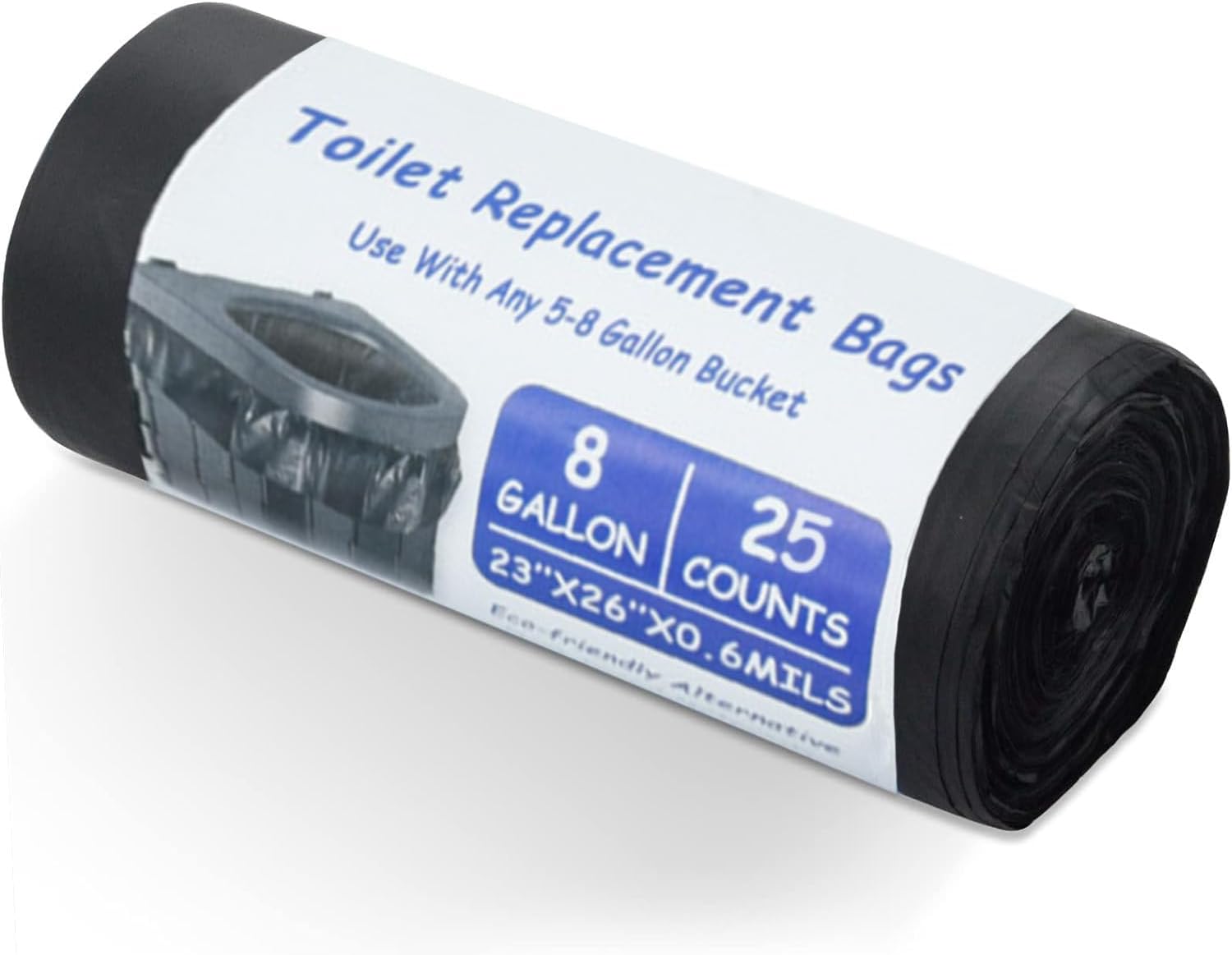 Bstfire 25/50 Pieces Portable Toilet Bags Thickened