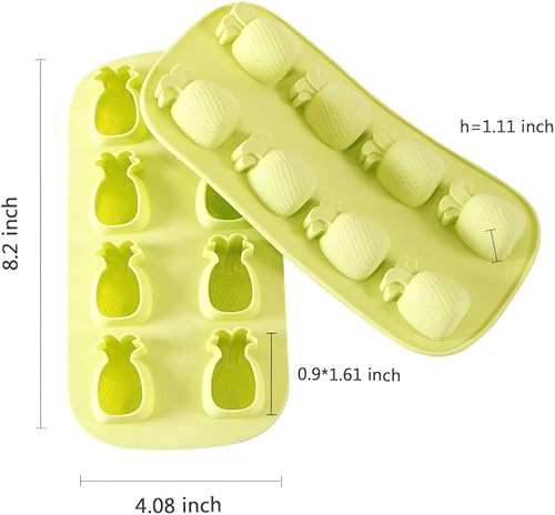 Vista 28 de Webake Moldes de silicona para cubitos de hielo de conejo, 8 cavidades para chocolate, dulces, cubitos de hielo, decoraciones de cupcakes, ideales