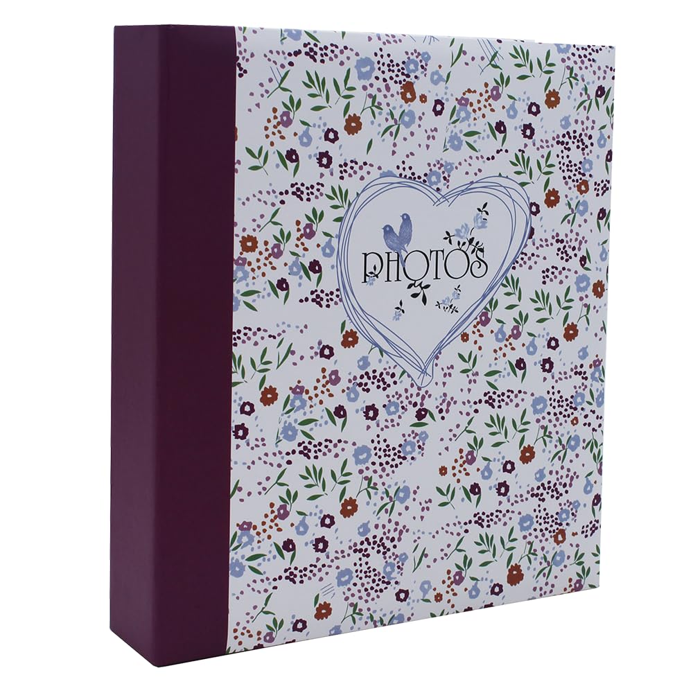 KP Album photo Field of Flowers New 200 pochettes 11,5x15 cm A5 Multicolore