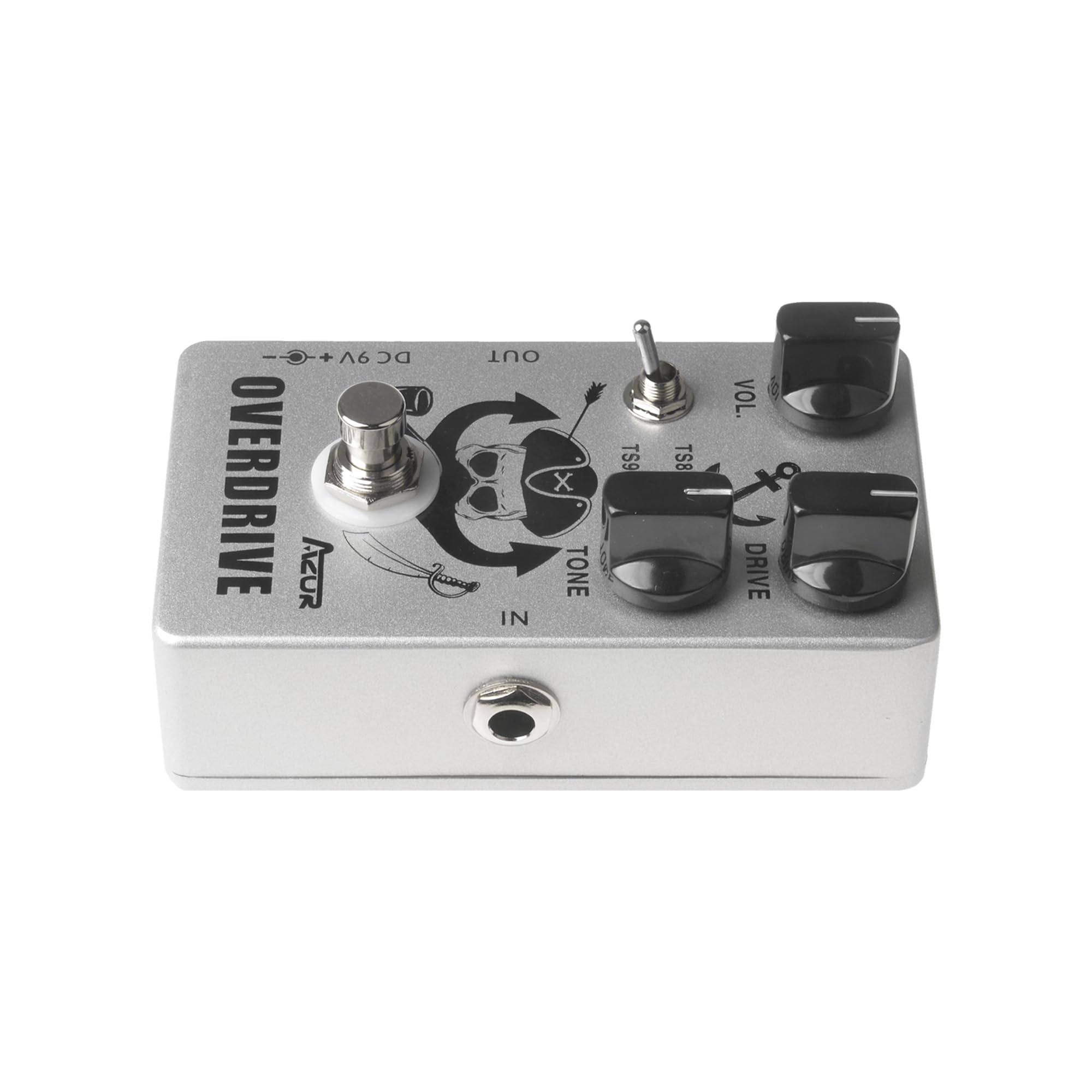 Amazon.com: AZOR Vintage Overdrive Pedal - TS808 or TS9 Switch