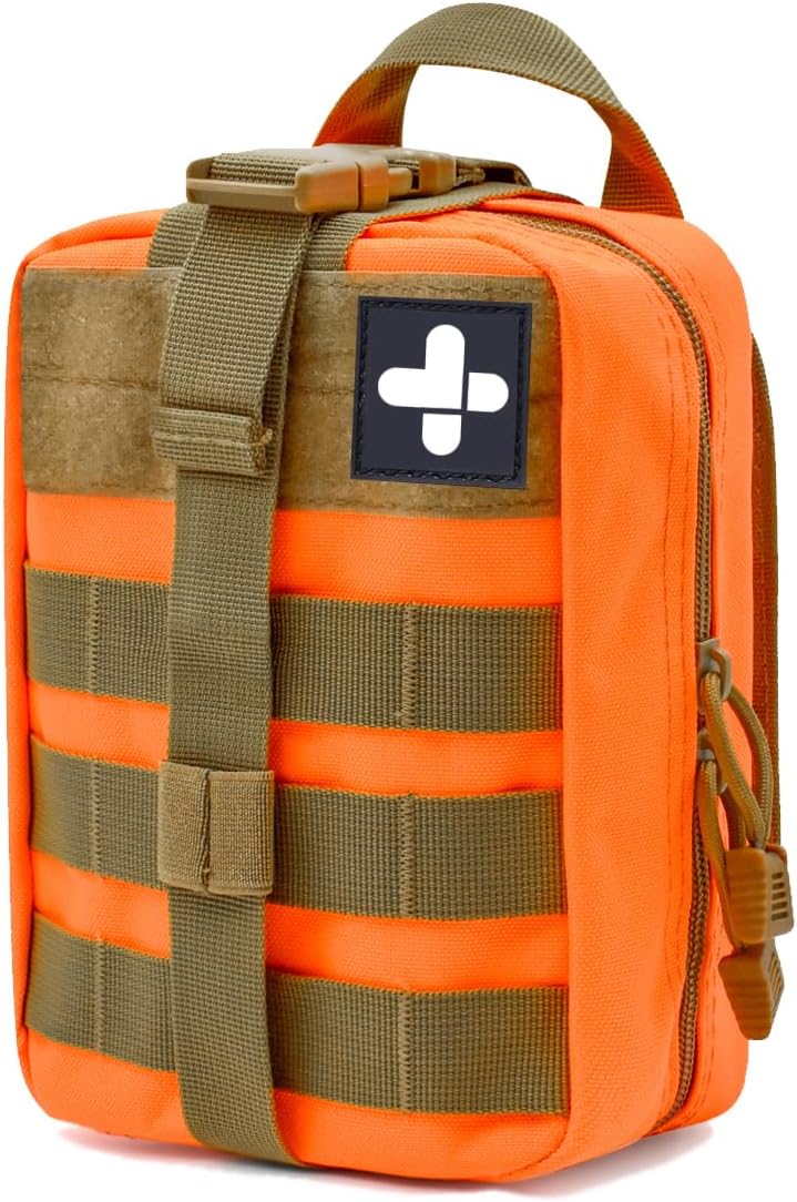 Gogoku Tactical Molle Medical Pouch – 1000D Nylon Utility Bag for Outdoors Gogoku Tactical Molle Medical Pouch – 1000D Nylon Utility Bag for Outdoors