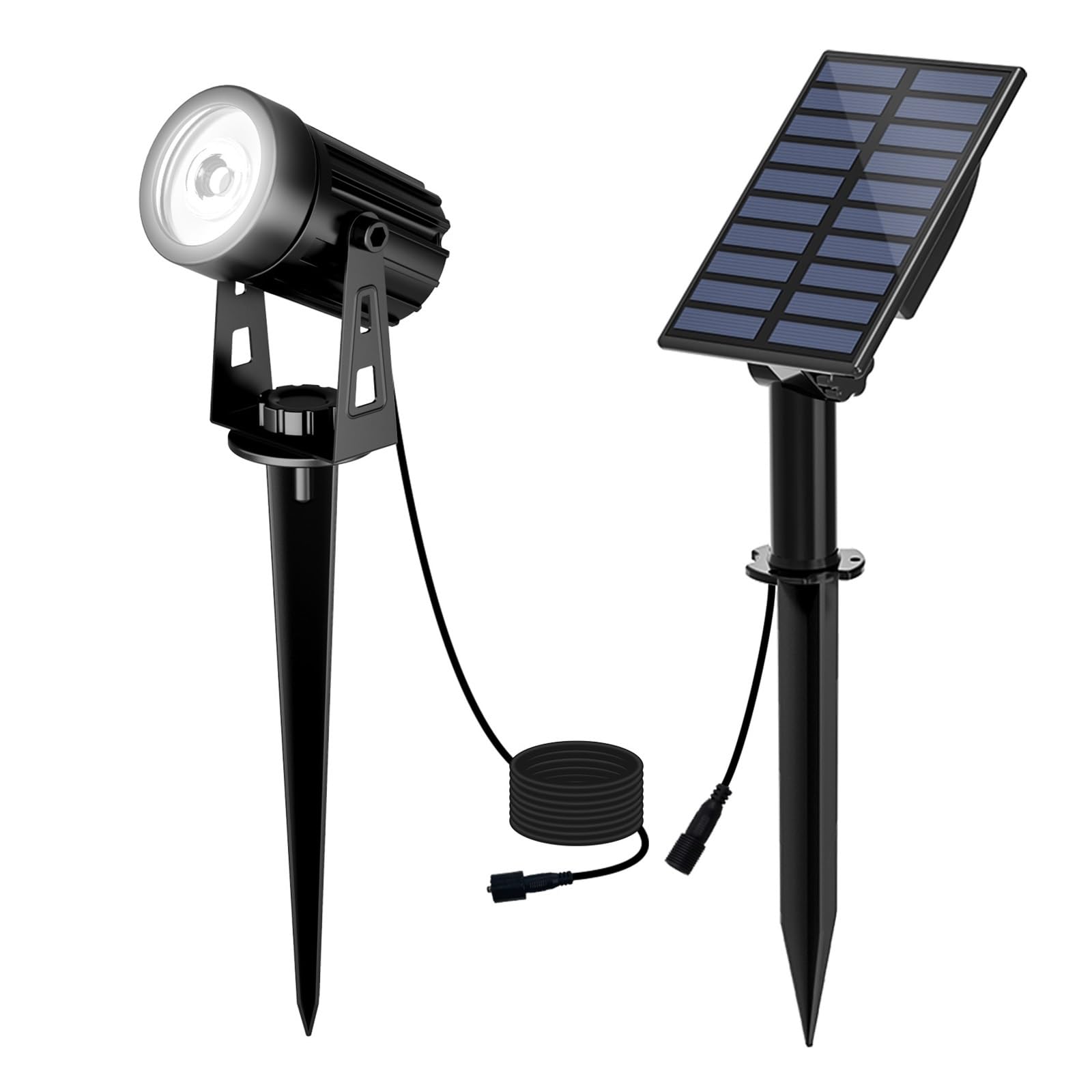 Focos solares LED 3000K/6000K/RGB Luz LED Solar Foco Solar For Exteriores Luz Solar For Jardín Luz Solar For Exteriores IP65 Luz De Energía Solar Impermeable Luz De Pared El ahorro de energía ( Color