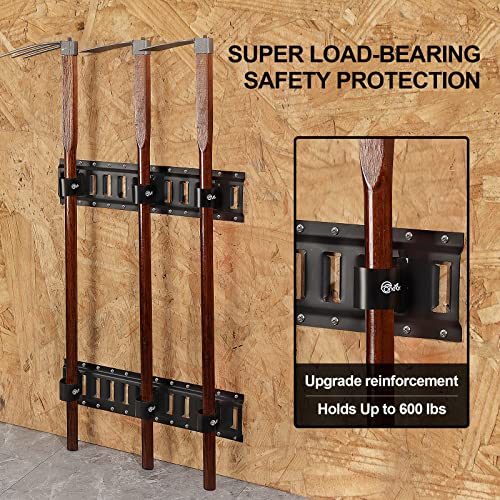 Image of Onesnt 5 Pack E-Track Tool Holders|E Track Accessories for Enclosed Trailer to Heavy Duty Tool Holder |E Track /X Track Tool Hangers to Keep Rakes,Shovels, Broom|E Track Shovel Holder for Truck