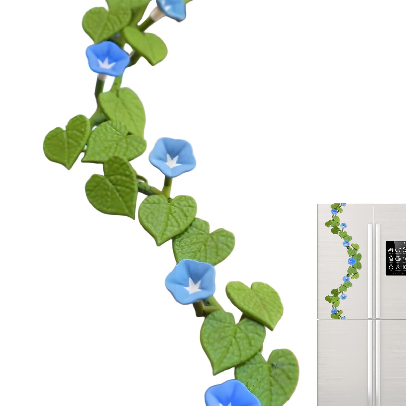 Blumenmagnete Kühlschrank-Deko Sticker Fotos Notizen | 3D-gedruckte künstliche Prunkwinde-Magnete Whiteboard, Kühlschrank, Spind, Schränke, Klassenzimmer, Zuhause, Küche, ,