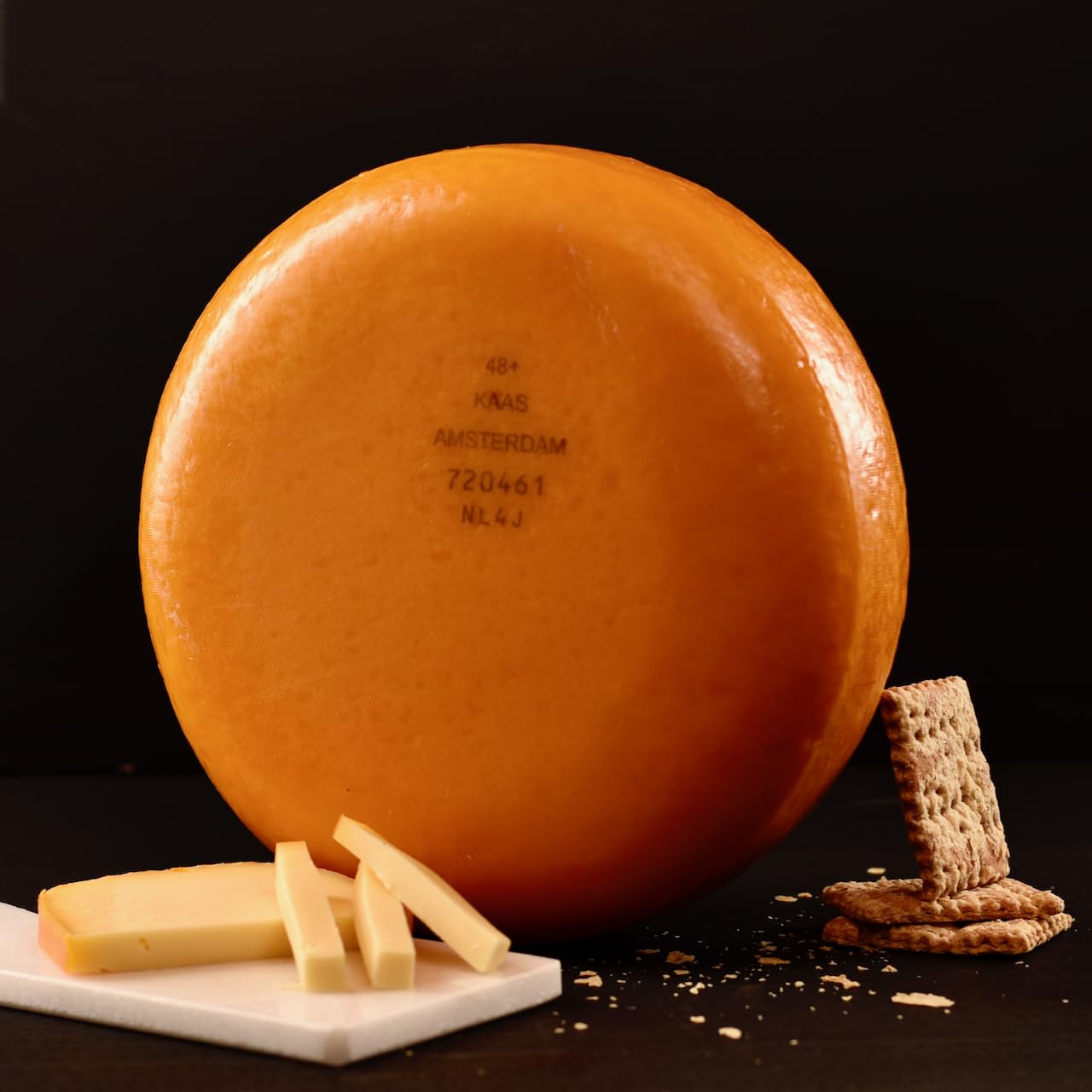 Ganzer Käse | Junger Gouda | Amsterdamer | 4kg Laib | By Feiner Käse Hemmen