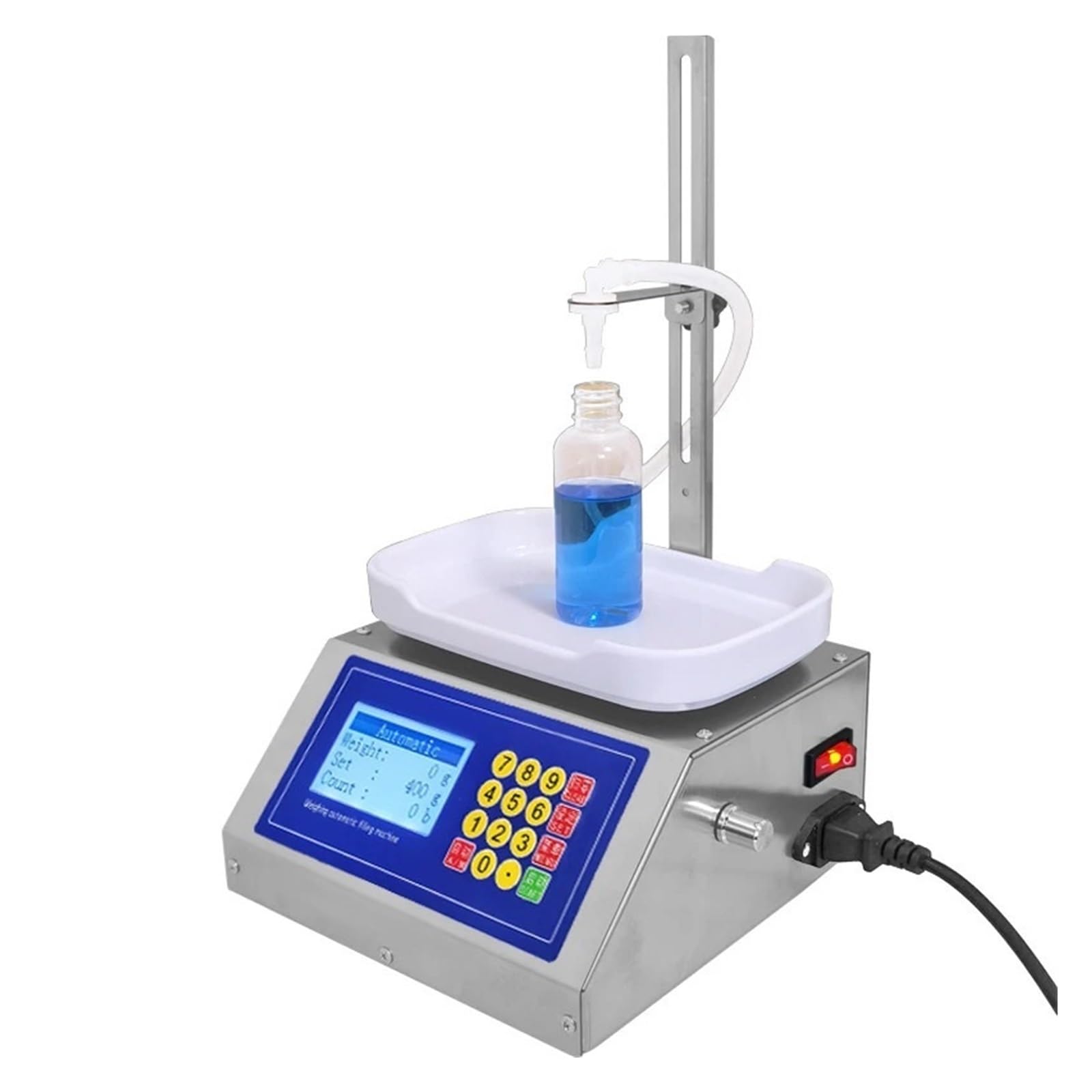 CUDTAPI - CSY1200 weighing peristaltic pump automatic small quantitative liquid essential oil nail polish filling machine accurate Liquid Paste Filling Machine