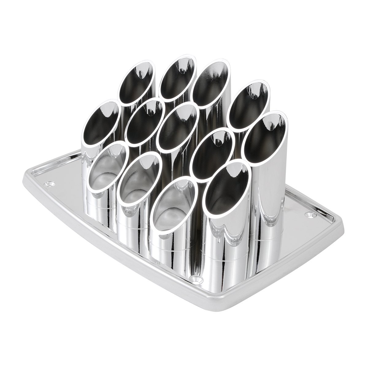 KNS Accessories KC9950 Vintage Speaker Cover, Chrome Pipe Organ Style, for 6x9, 1 Pack