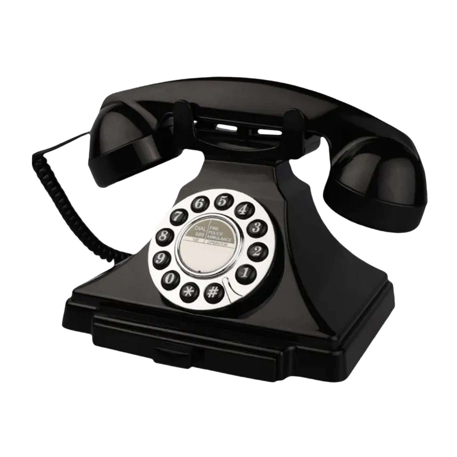Audio Guest Book Phone Old Phone Recorder for Special Occasions Thanksgiving Blue-image-17
