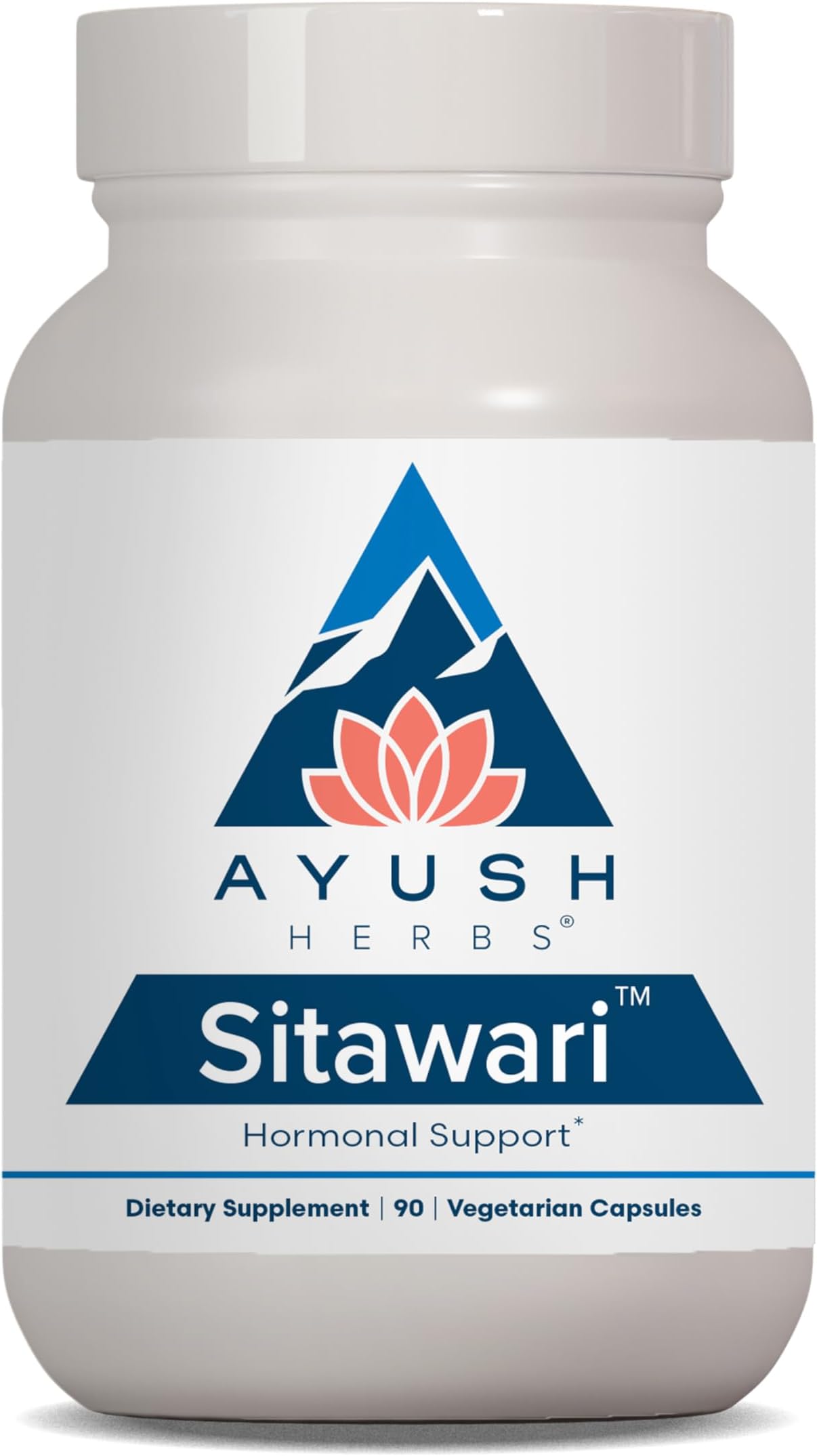 Ayush Herbs Sitawari - Shatavari Capsules for Women, Shatavari Root Supplement, Hormone Balance for Women, Natural Female Reproductive Support - 90 Servings