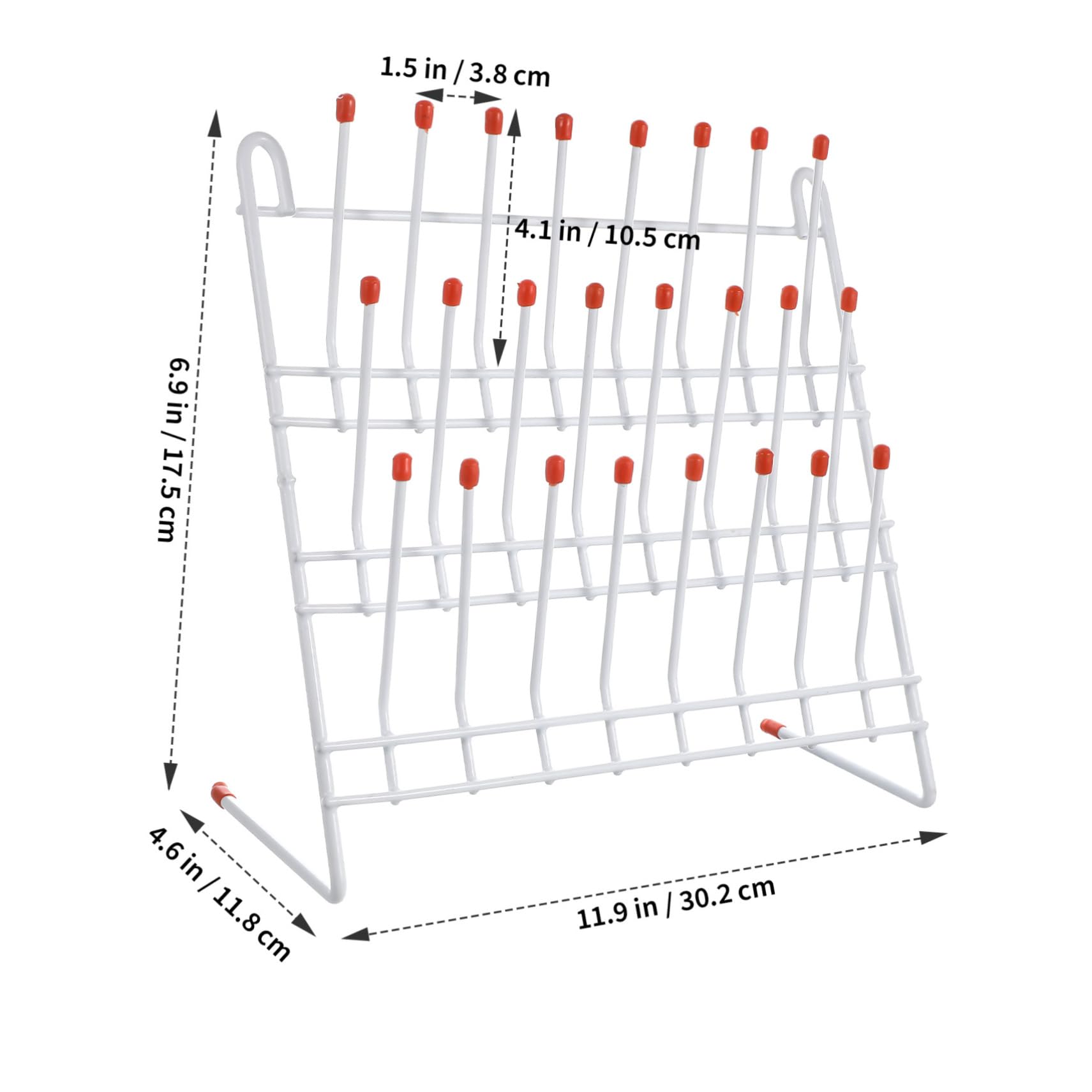 Garneck Lab Equipment Drying Rack Industrial Mining Enterprises Suitable Lightweight and Easy to Carry Drying Rack