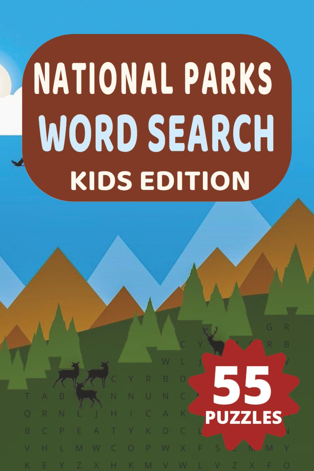 National Parks Word Search Kids Edition