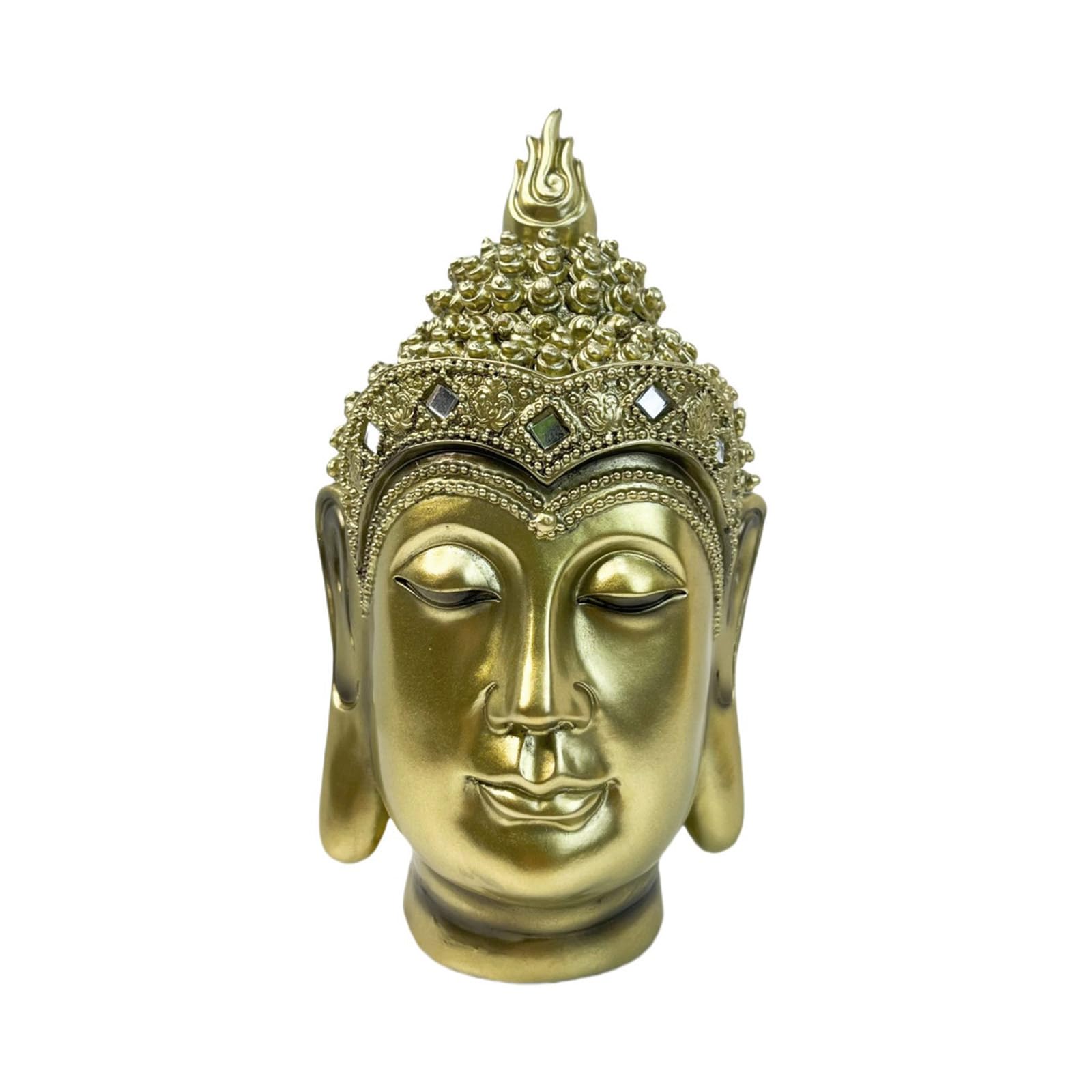KAHDGSS Buddhas Head Statue Buddhas Head Figurine Statue For Home Decors Buddhas Statute Decors Meditations Buddhas Decors