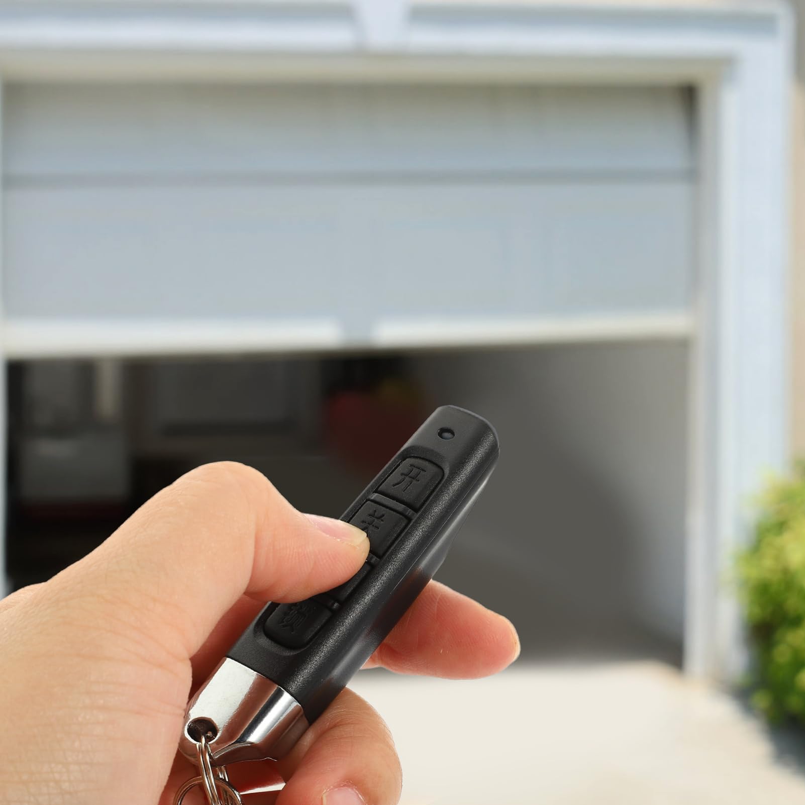 PRETYZOOM 5St Fernbedienung kopieren Fernbedienung Blinker Schlüsselanhänger Fernbedienung Sender universal Remote Control aufstrich The Garagentor-Öffner Garagenversorgung Plastik Black