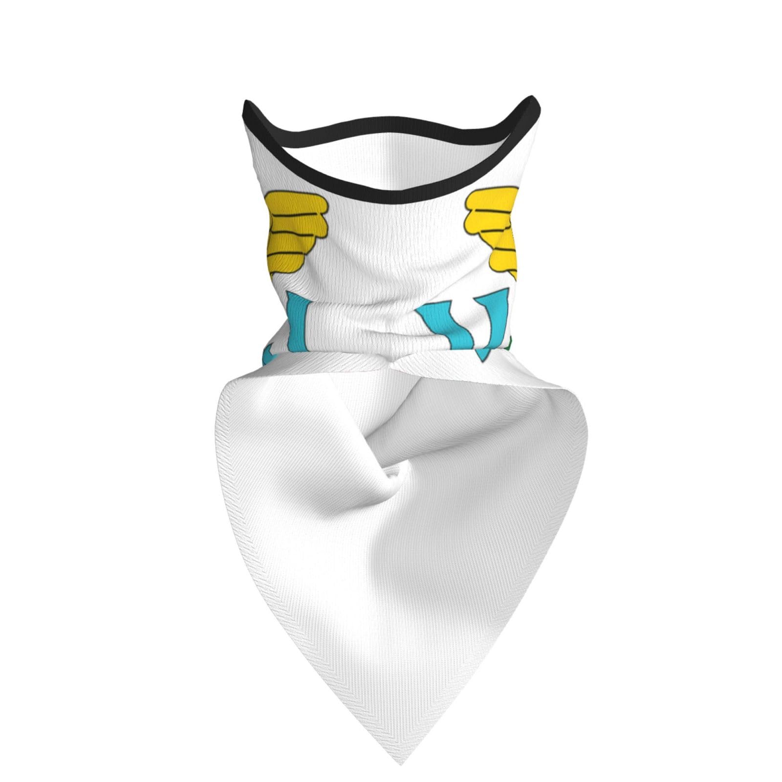 Flag Of The United Virgin Islands Quick-Dry Half Masks Bandana For Women Men Neck Gaiter Balaclava Face Scarf Mask