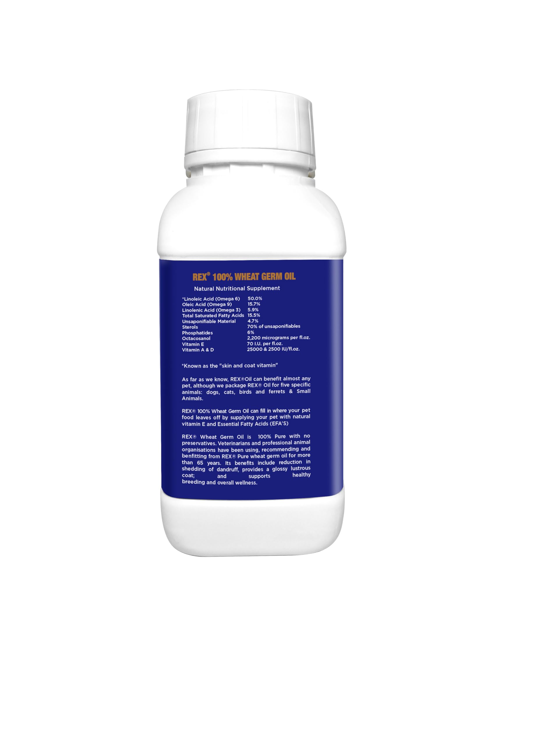 Rex Wheat Germ Oil, 250 ml 4