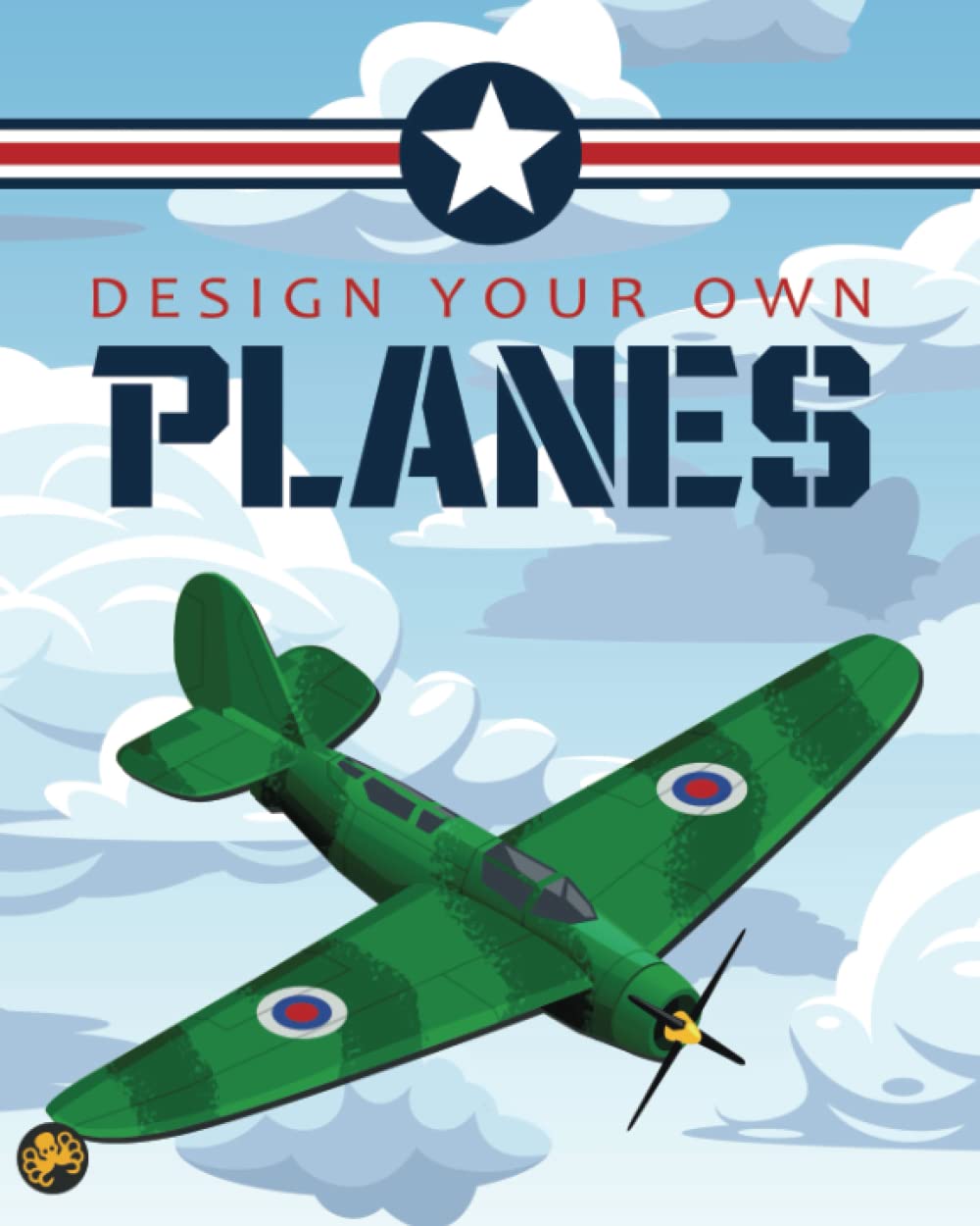 Design Your Own Planes: Aeroplane colouring book for kids