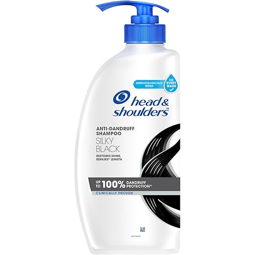 Head & Shoulders Black Silk Shampoo 650ml