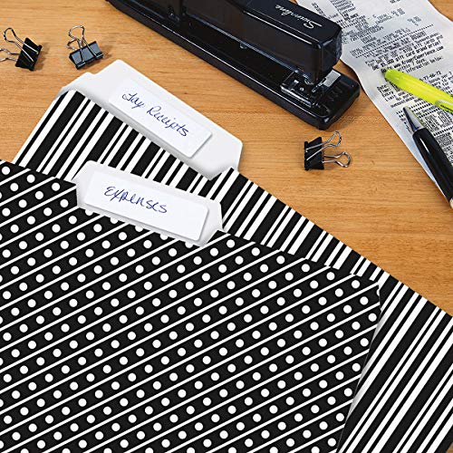 image for Current Elegant Black File Folders Value Pack - Bulk Set of 24, 6 Pret