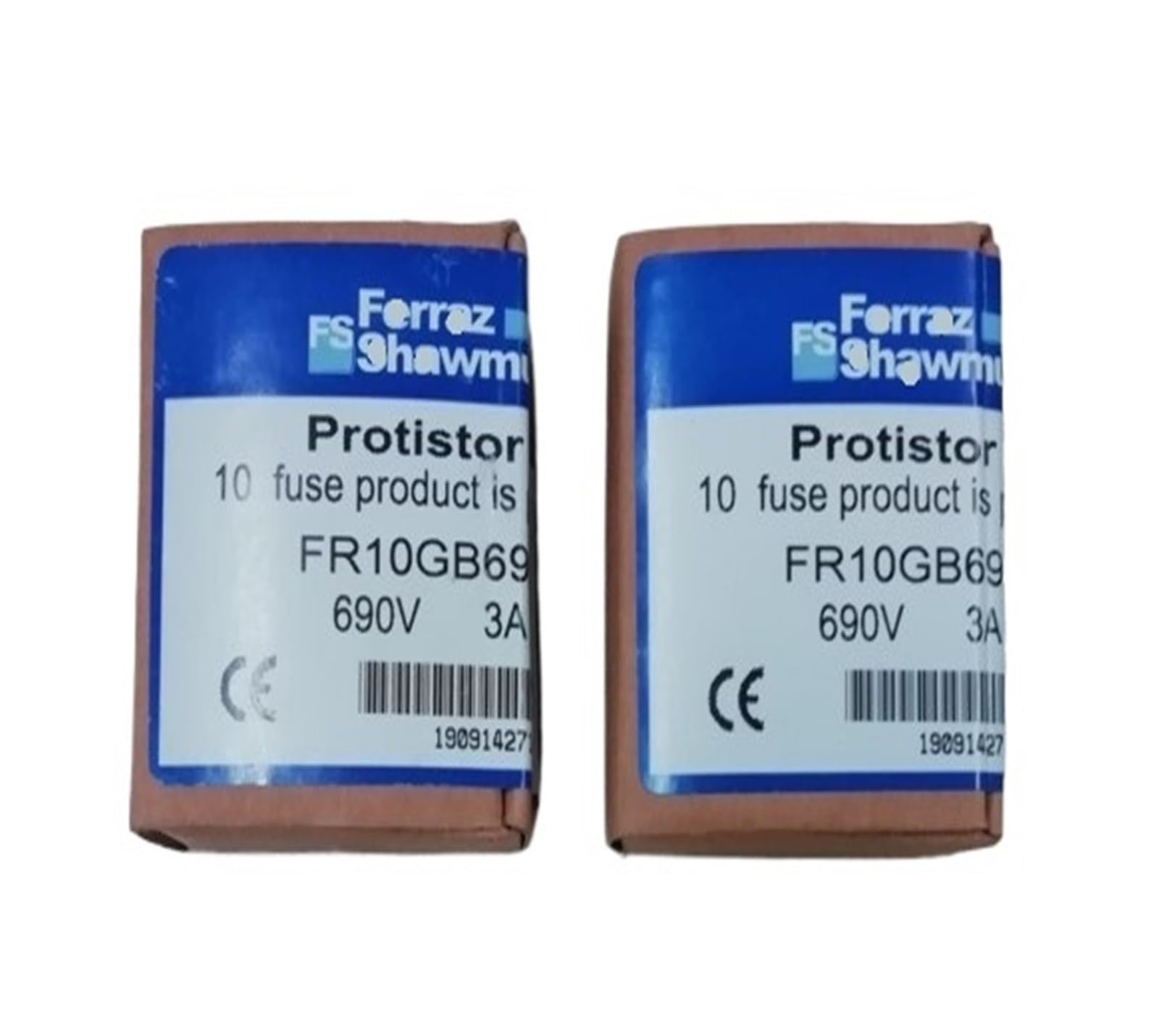 Fusible FR10GB69V5 pour remplacer une cartouche grillée sur onduleur