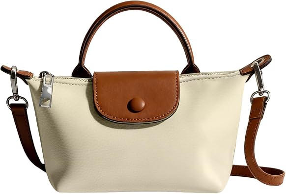 Small Crossbody Bags Purses for Women, Mini Fashion PU Leather Handbags for Ladies, Detachable Adjustable Straps and Zipper, Trendy Spring 2026