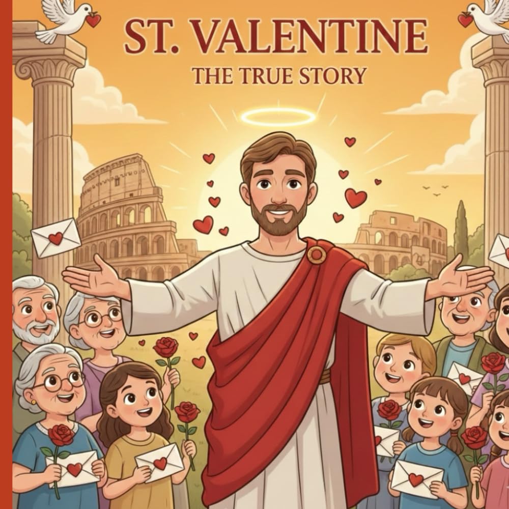 The True Story of Saint Valentine: A tale of Love, Courage and Friendship for kids – An Inspiring Legend from Italy| Includes Fun Activities