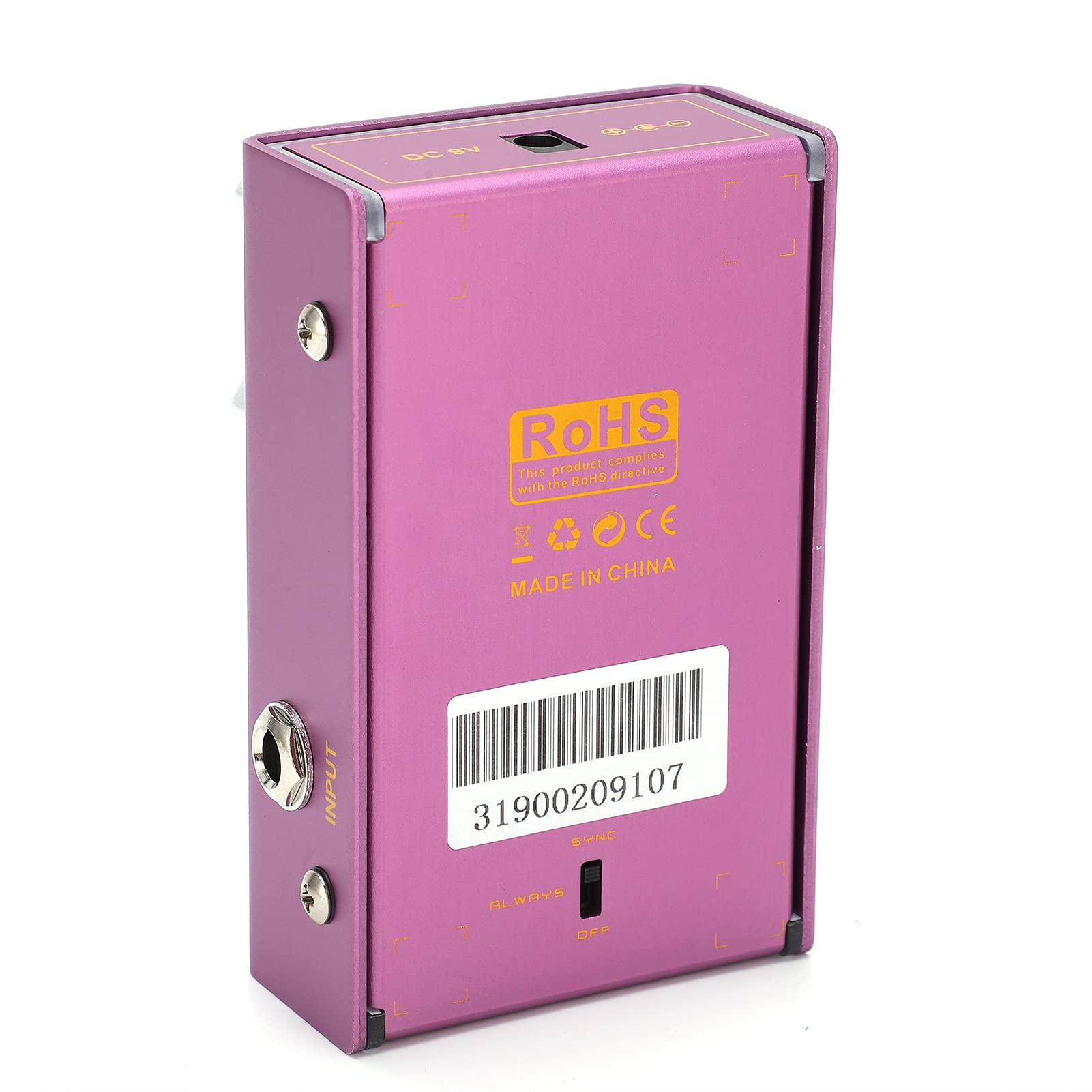 Pédale D'effet Octave Effets Mod Guitare électrique Indépendante Haut vers Le Bas R‑13 Violet