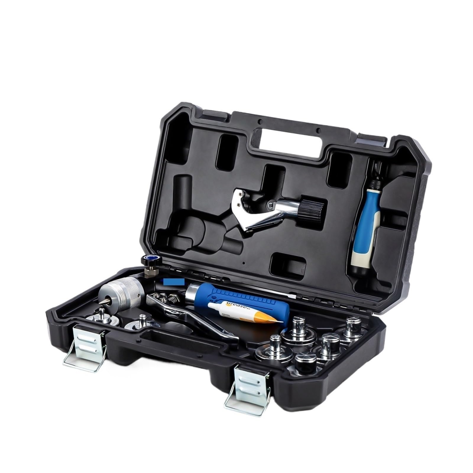 Hydraulic Crimping Tool, Hydraulic Swaging Tool Kit Copper Pipe Expander Tube Expansion 10-28mm Or 3/8 Inch to 1-1/8(VG-300M(10-28mm))