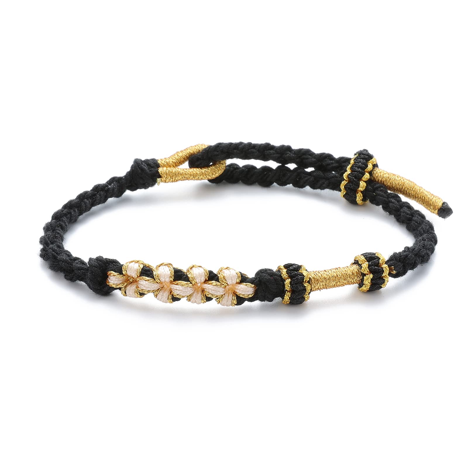 VANGETIMI String Braided Adjustable Bracelet Simple Handmade Woven Knot Bracelet for Granddaughter Girls Teen Women Bff From Grandma Friend Valentine's Day Gifts Jewelry