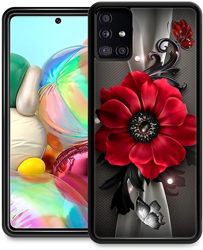 Funda compatible con Samsung Galaxy A03S 4G, diseño de patrón de policarbonato duro, funda protectora de TPU suave antideslizante para Samsung