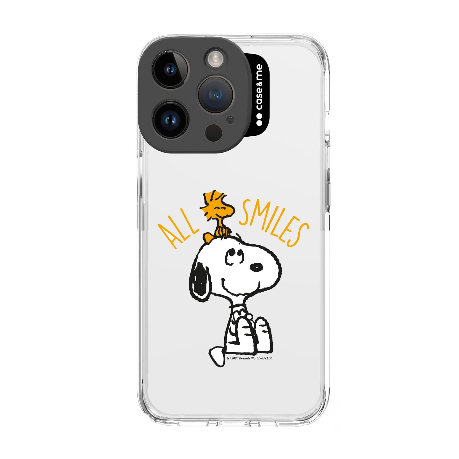 case&me iPhone 15 Pro Case, Peanuts Theme iPhone Case, Snoopy