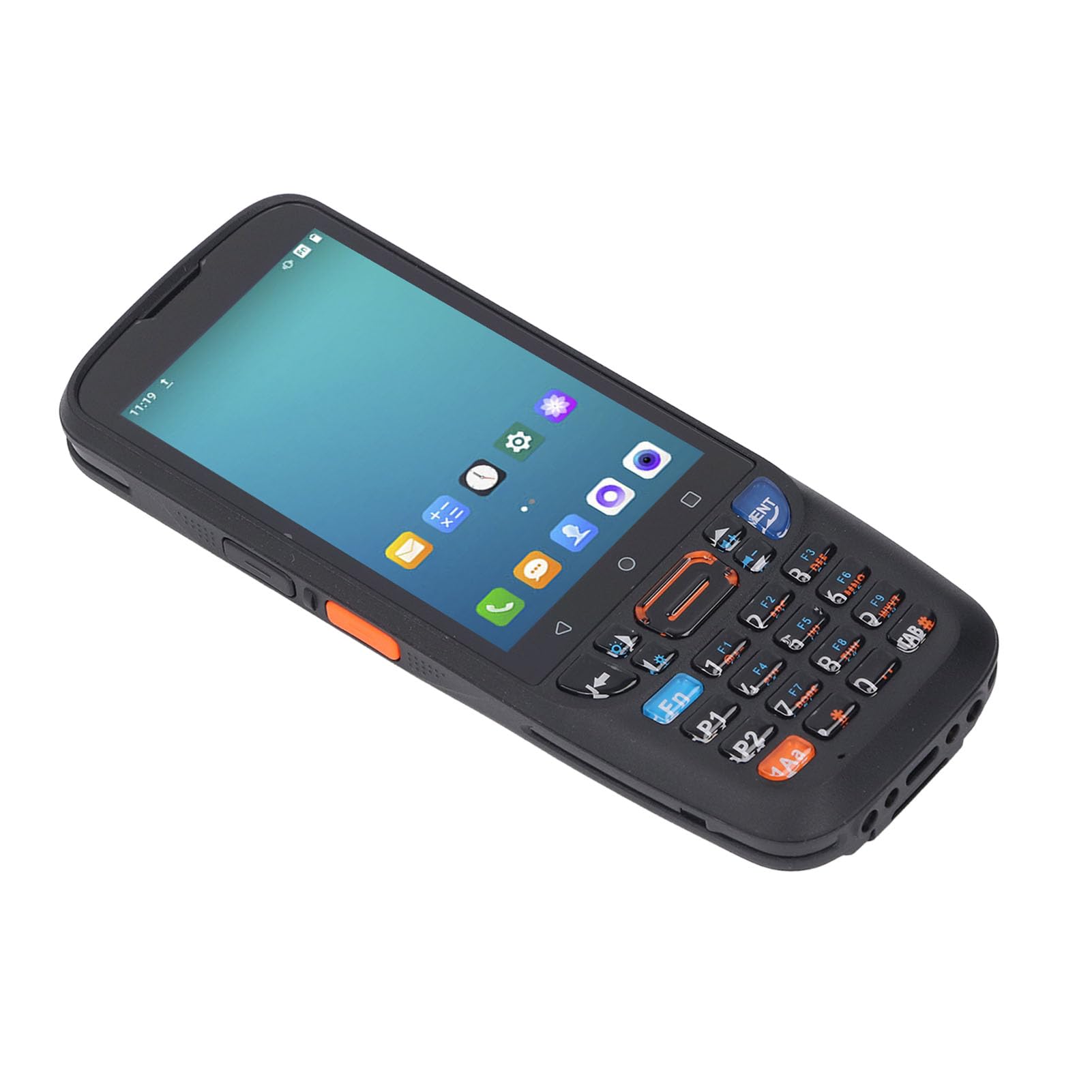 Lector de Códigos de Barras QR, Escáner de Códigos de Barras Portátil con Pantalla de 4 Pulgadas, Escaneo Eficiente 1D 2D para Gestión de Inventario y Logística