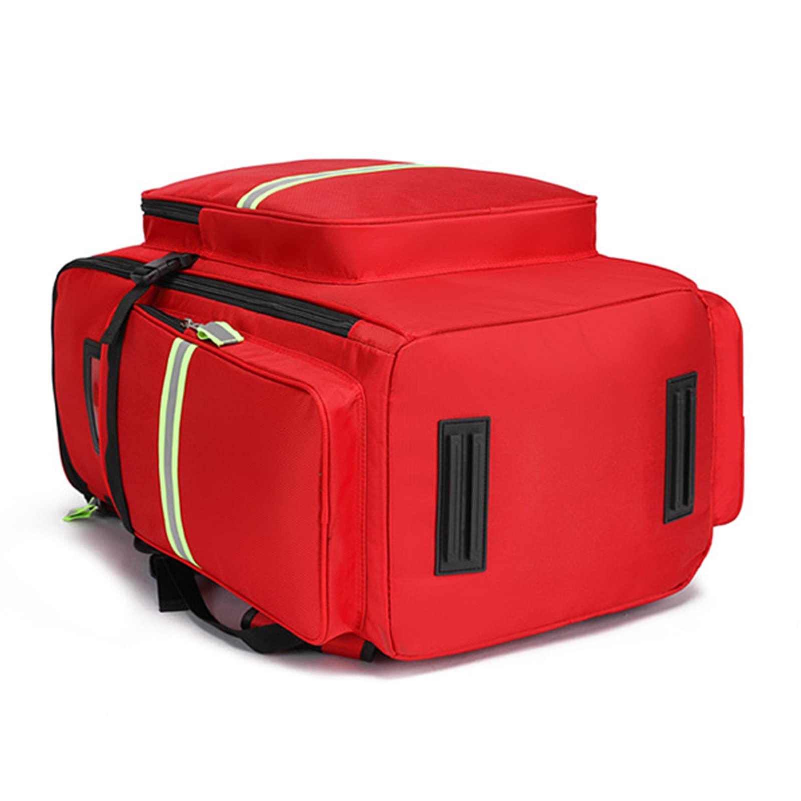 Tasche für Ersthelfer leer | Reflektierende Tasche mit Reißverschlusstaschen und -fächern, Schultergurt | Wasserdichter Outdoor-Camping-Langlebiger Erste-Hilfe-Rucksack mit großer Kapazität