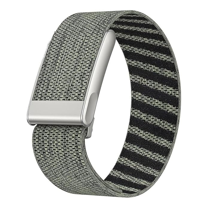 Image of Nylon Wrist Strap for Whoop 5.0 Life /MG Band ECG Compatible Strap - Durable, Adjustable Strap | Breathable, Comfortable Bands for Workout, Sleep (Device Not Included)