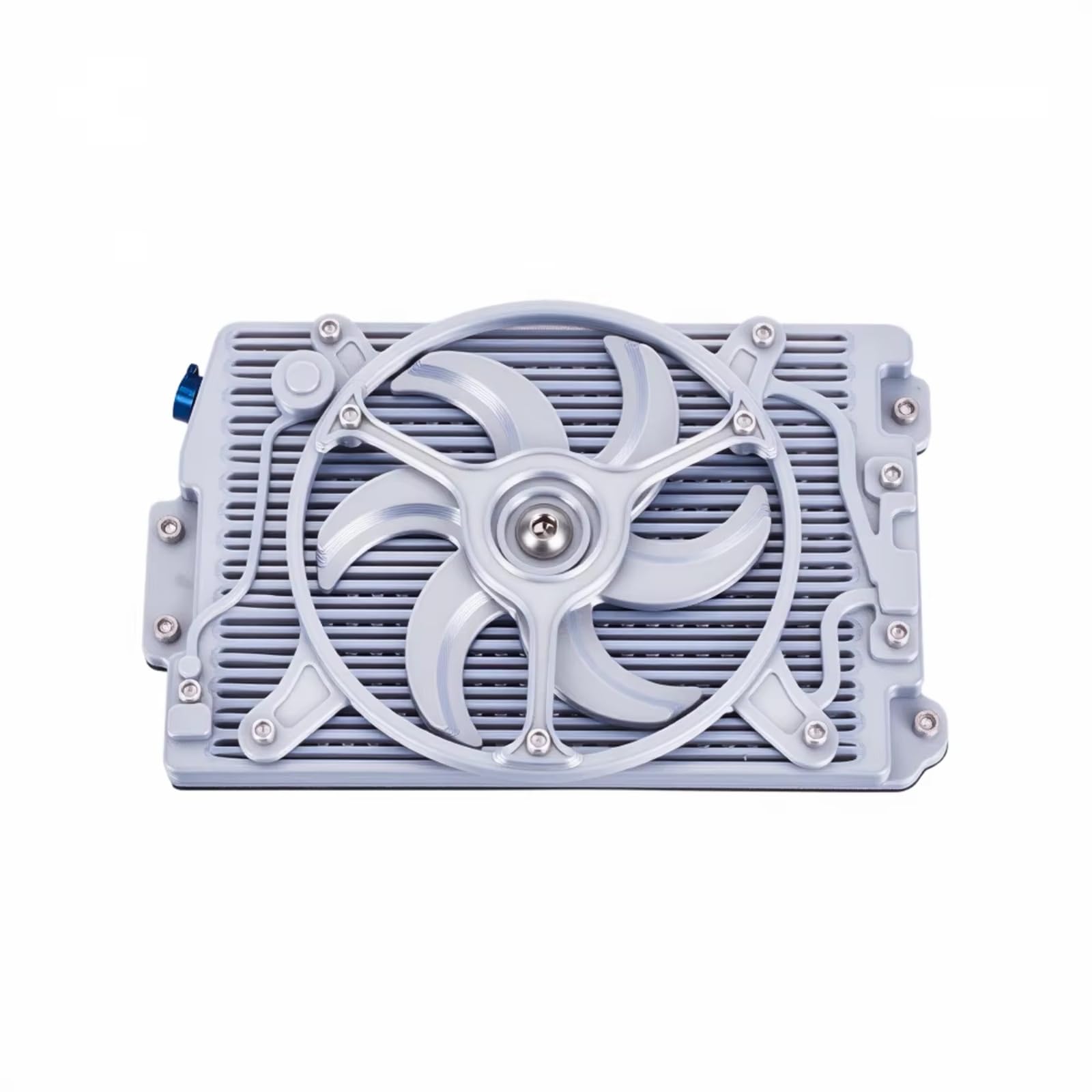 Compatible con Traxxas para TRX4 para TRX6 para Axial para SCX10 1/8 1/10 RC Crawler Coche Piezas Upgrade Ventilador Decorativo Disipación Calor Maquetas