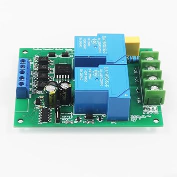 30A DC Motor Forward/Reverse Control Board 12-24V High Current Limit Switch Driver for Industrial Automation(board + case)