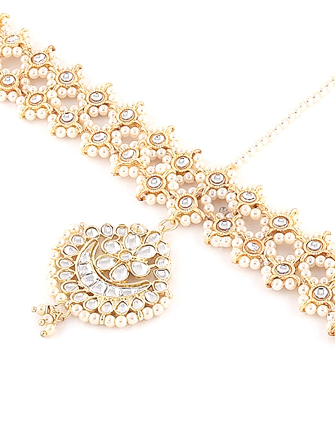 Tone Kundan & Bridal Matha Patti Maangtikka