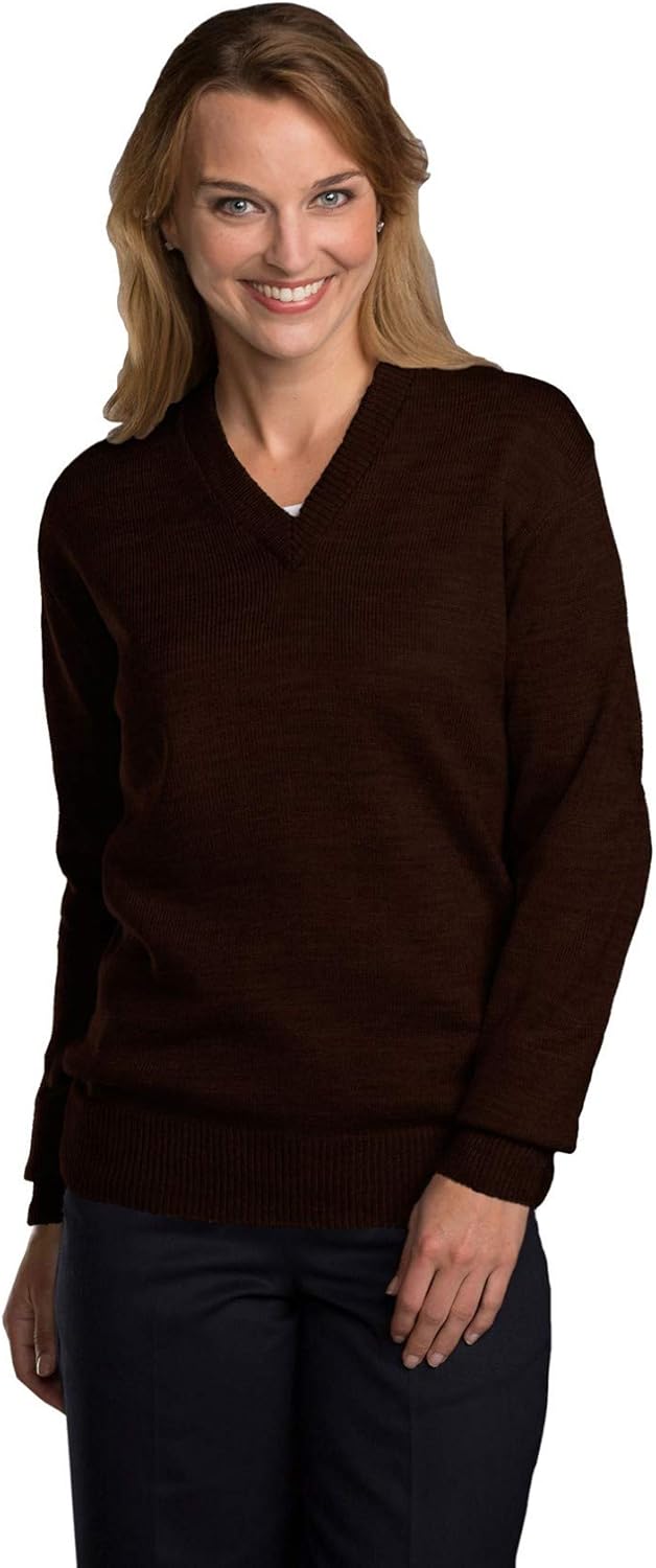 Averill's Sharper Uniforms Unisex Classic V-Neck Pullover School Sweater