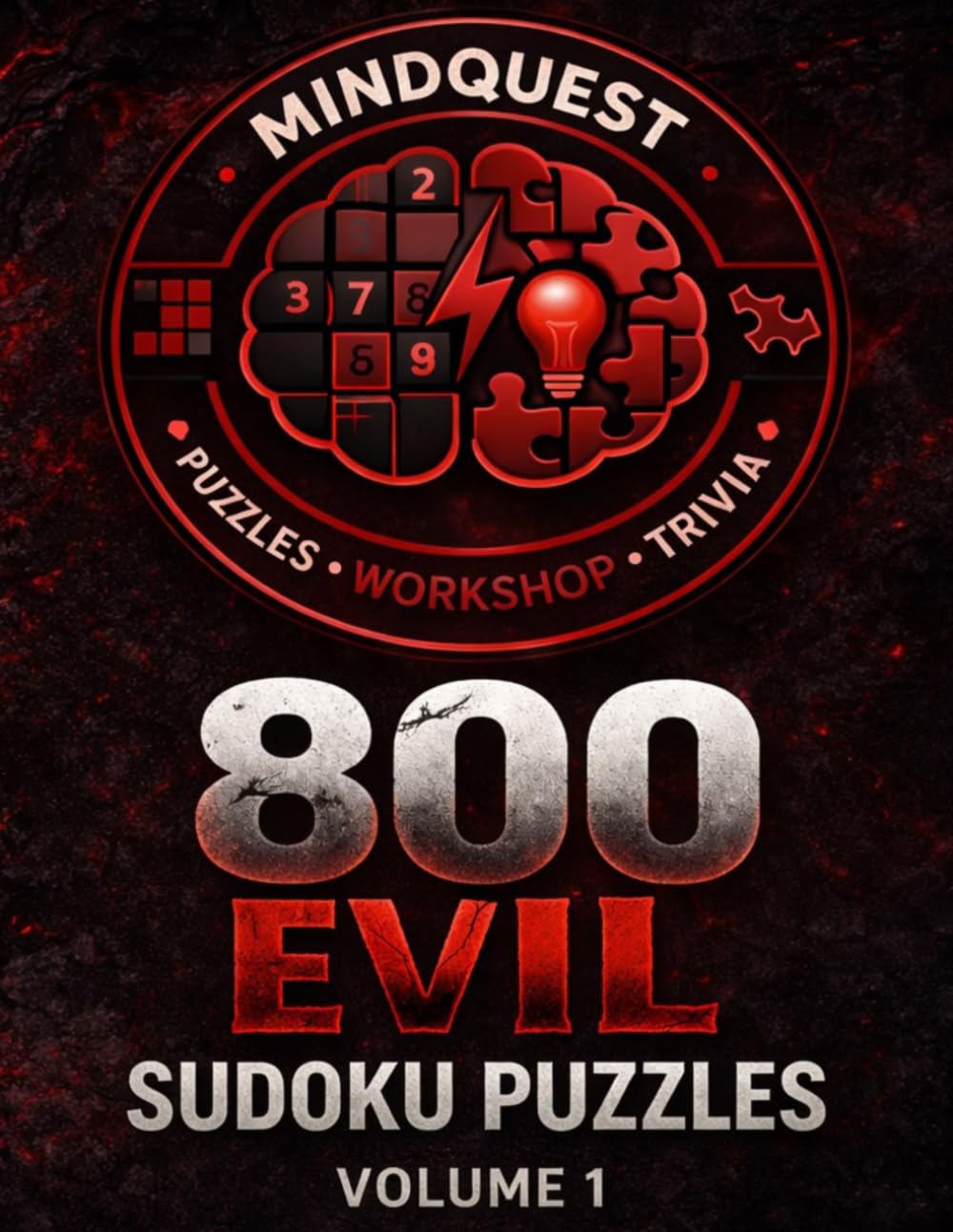 800 Evil Sudoku Puzzles Volume 1