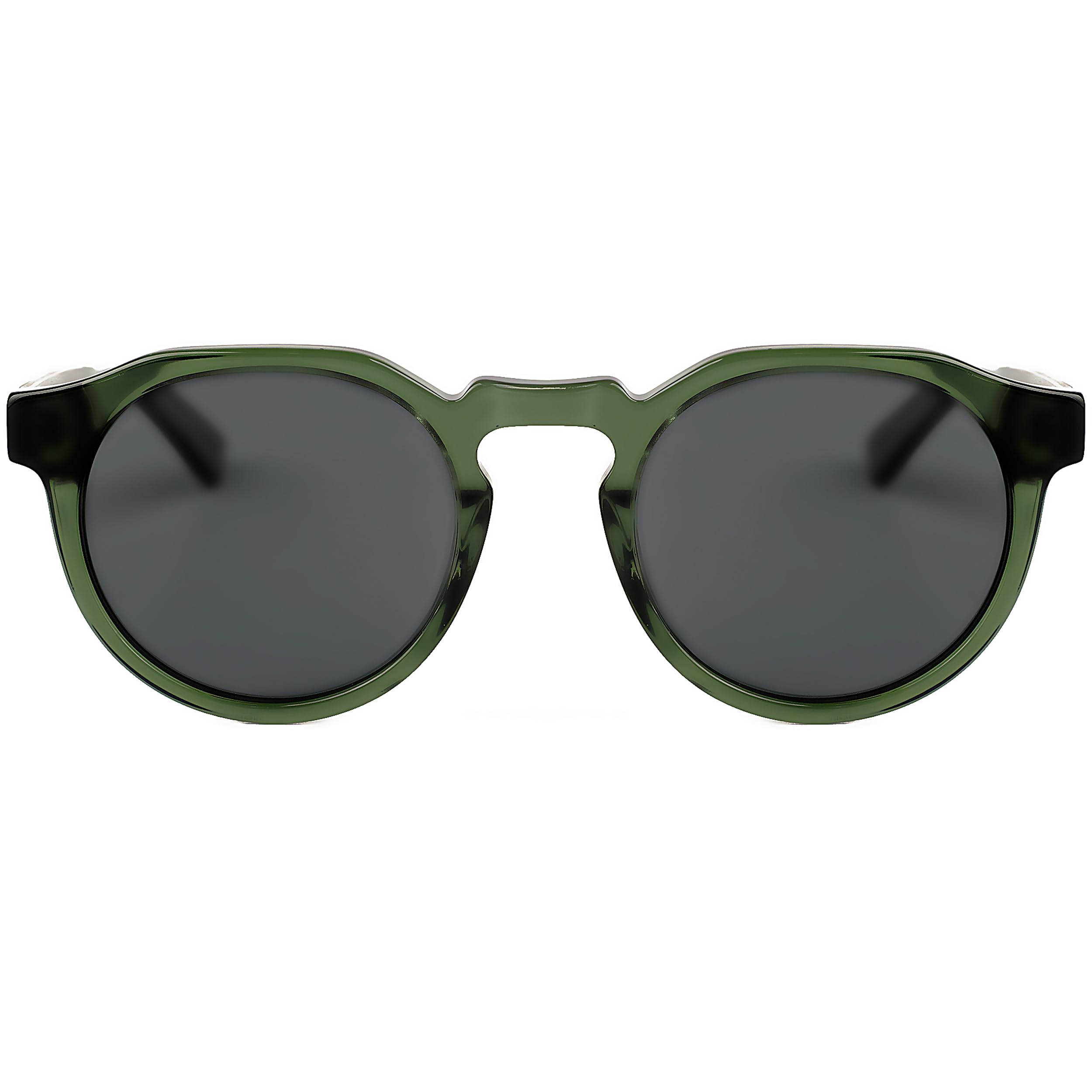 GOWOOD Occhiali da sole rotondi panto in legno uomo e donna | Occhiali premium polarizzati con aste in legno e telaio in acetato | Lenti scure UV400 | Occhiali da sole con protezione UV