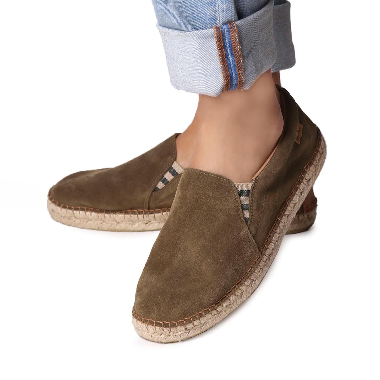 Toni Pons Herren Espadrilles Slipper Dunkelblau Rauleder