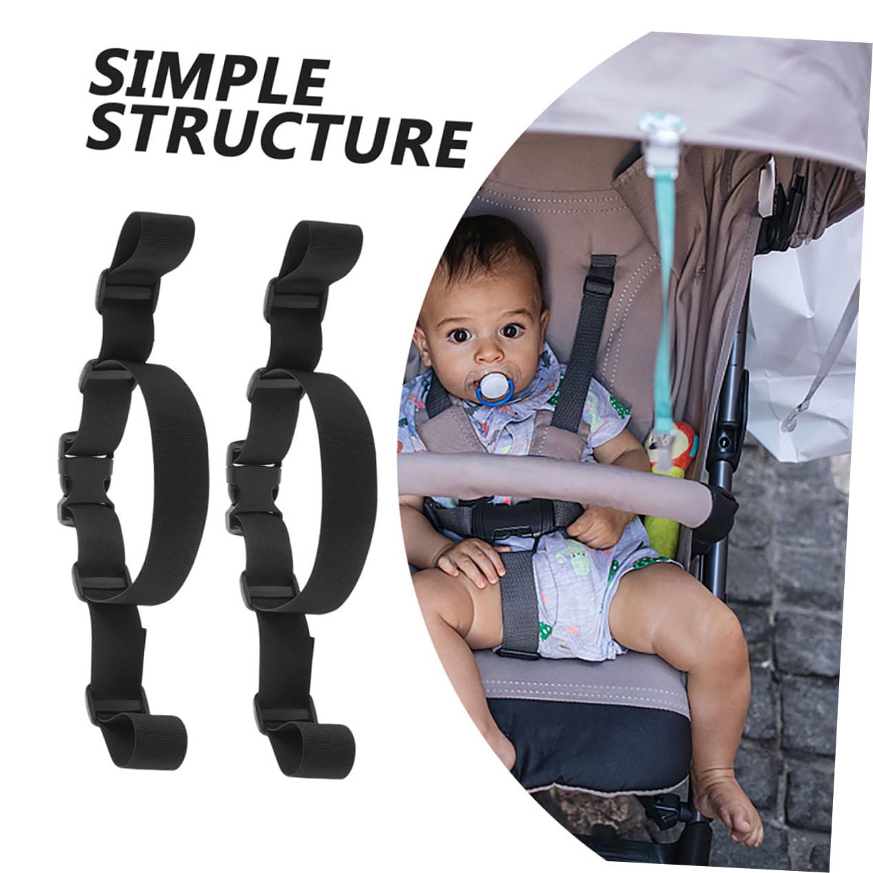 ibasenice 15 Pcs Cinghie Per Passeggino Cinghia Cintura Per Seggiolone Cinghia Per Sedia Per Bambini Alta Sedia Cinghie Di Ricambio Infantile Seggiolone Cinghia Per La Sicurezza Alta Sedia