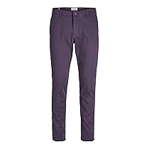 JACK & JONES Jpstmarco Jjbowie Noos, Pantaloni Uomo, Ombra Notturna, 27W , 32L