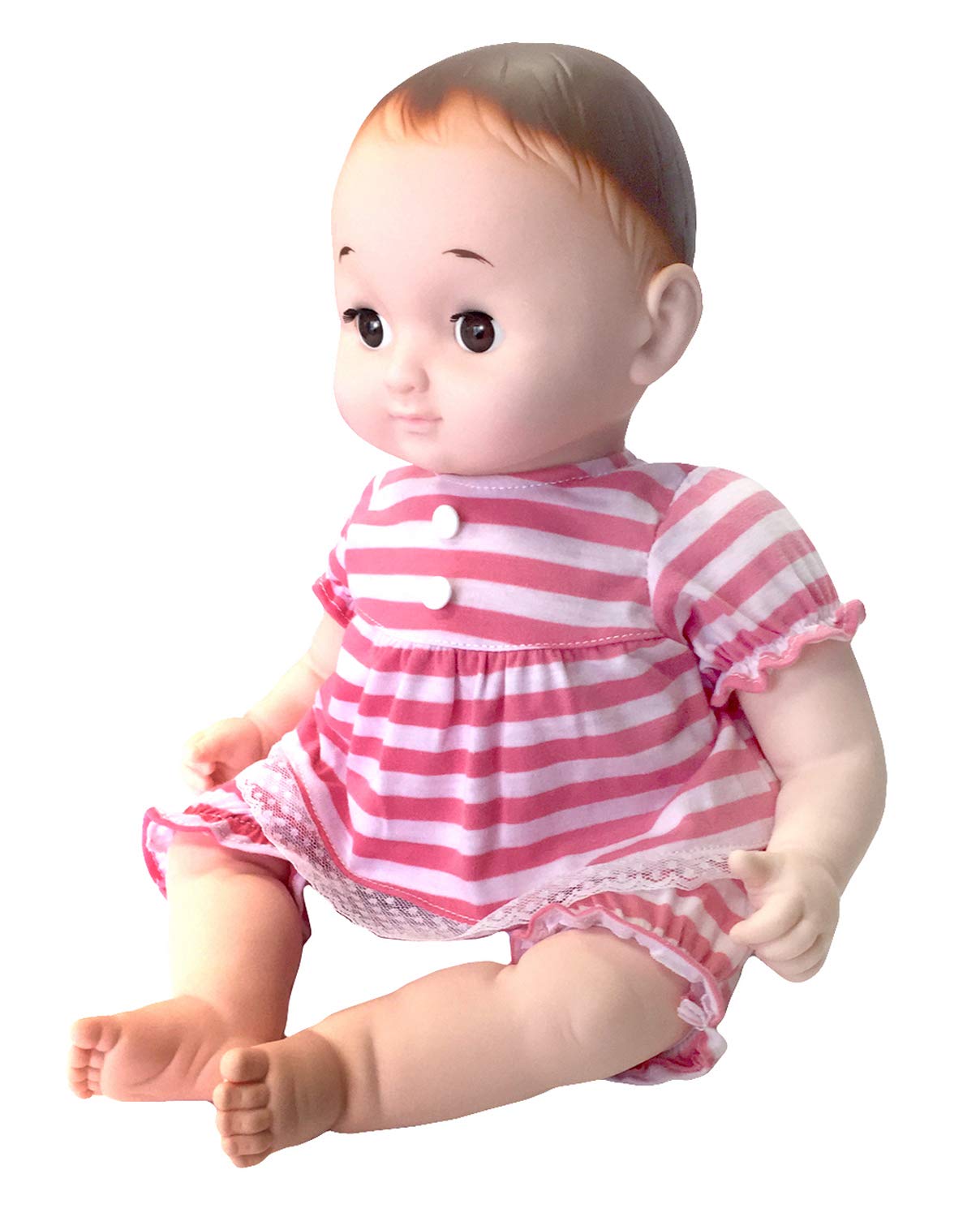 赤ちゃん 人形 ベビー のんちゃん ぱちぱちタイプ Amazon | はっぴーわん 赤ちゃん 人形 ベビー のんちゃん 約46cm