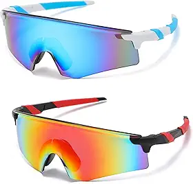 Kit 2 Óculos Esportivo Beach Tennis Ciclismo Proteção Uv400