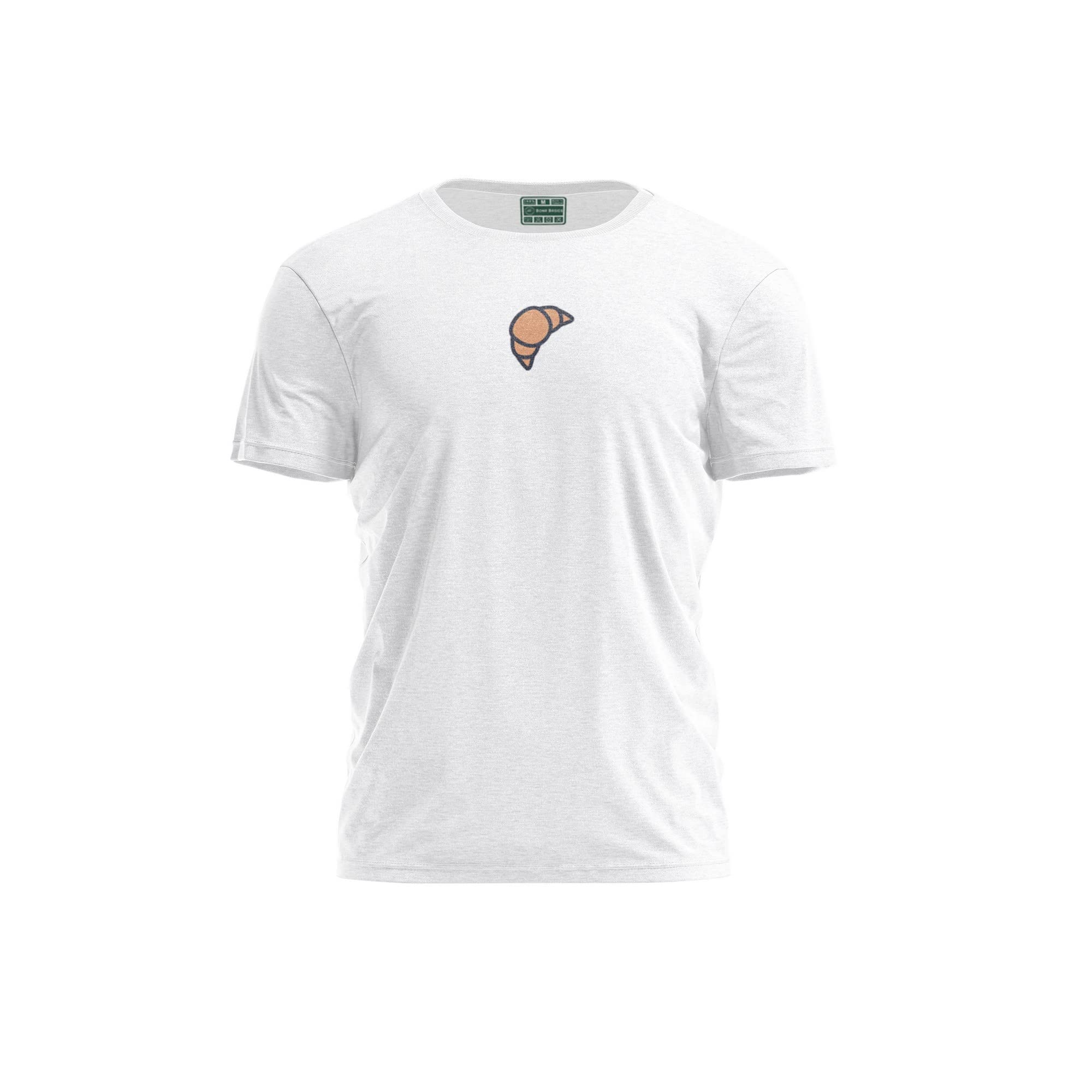 Bona Basics Men's BUTSWI-104411 T-Shirt, White, XL