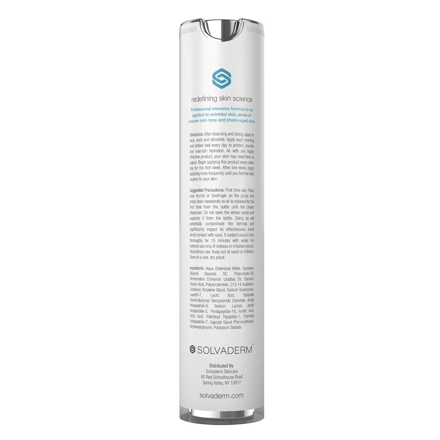 Stemuderm Face & Eye Cream - Anti Aging Skincare - Daily Moisturizer for Fine Lines, Wrinkles & Eyebags - Supports Natural Collagen Production & Elastin - Organic Plant Based Stem Cells - 1.75 fl oz