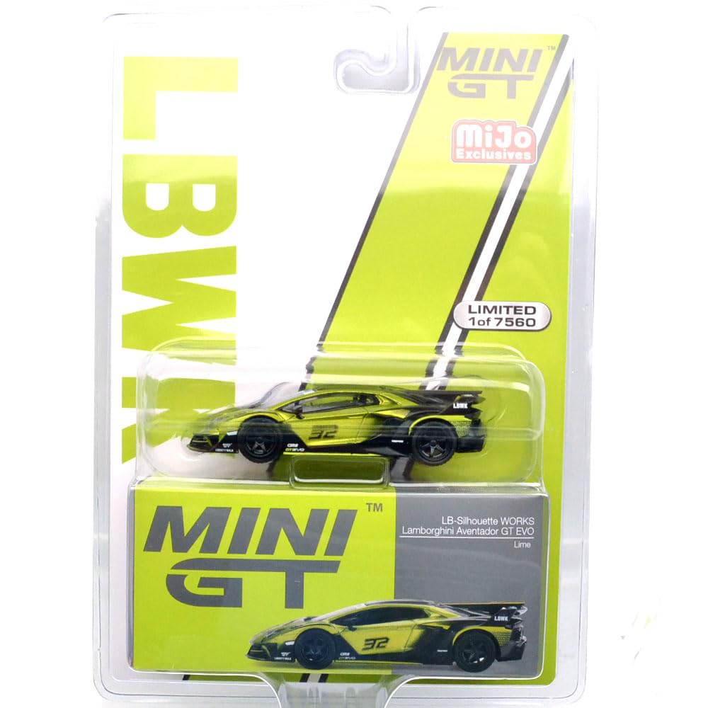 Amazon | MINI GT 1:64 スケール MiJo 限定 - LAMBORGHINI LB