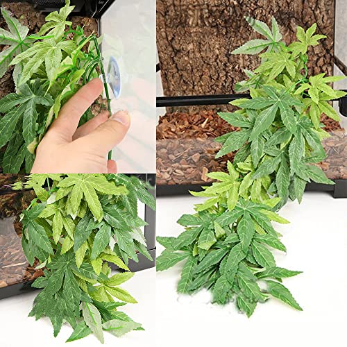 Image of 50cm /20in Aquarium Decorations Plants Artificial Fake Plastic Water Grass Plants for Fish Tank Aquarium Decor Artificial Hanging Plants
