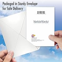 Vista 42 de NobleWorks Humorous Birthday Greeting Card with 5 x 7 Inch Envelope (1 Card) Bday Bra Size C10073BDG